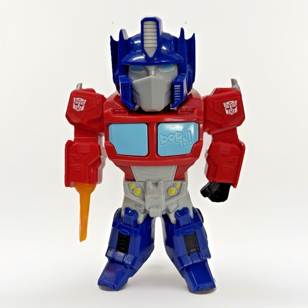 Bop It! Optimus Prime Edition Transformers Game Tested WORKS